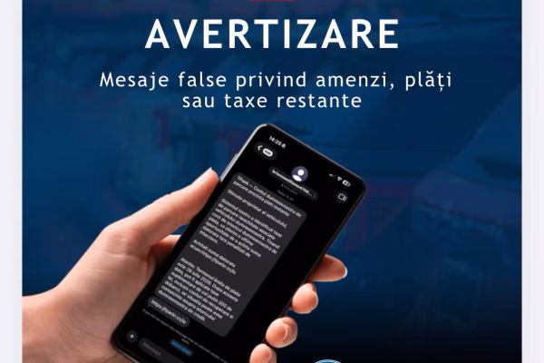 Atenție, șoferi: SMS-uri false cu “amenzi de parcare” în București