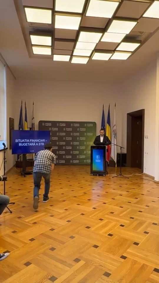 Ciucu a ținut conferință de presă despre banii Capitalei - Bucuresti