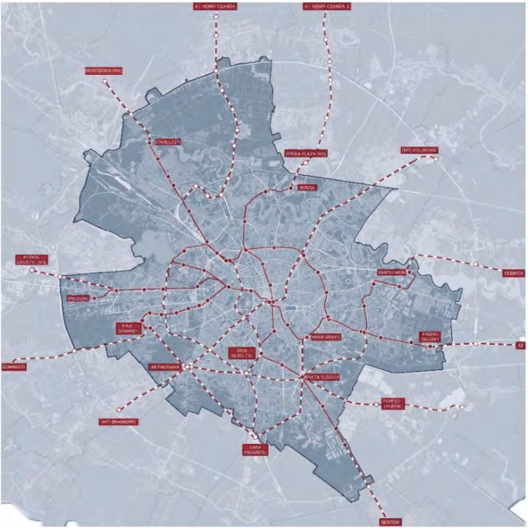 Metrou până în Ilfov și tramvai până la Bragadiru: planurile mari ale Bucureștiului