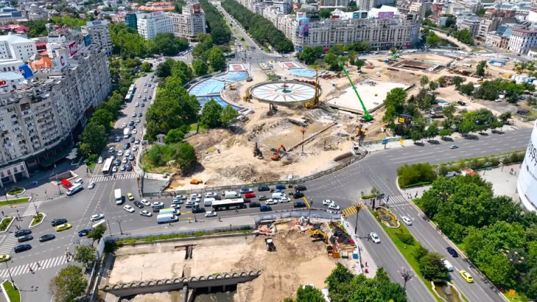 Planșeul Unirii, aproape gata: unde a ajuns șantierul