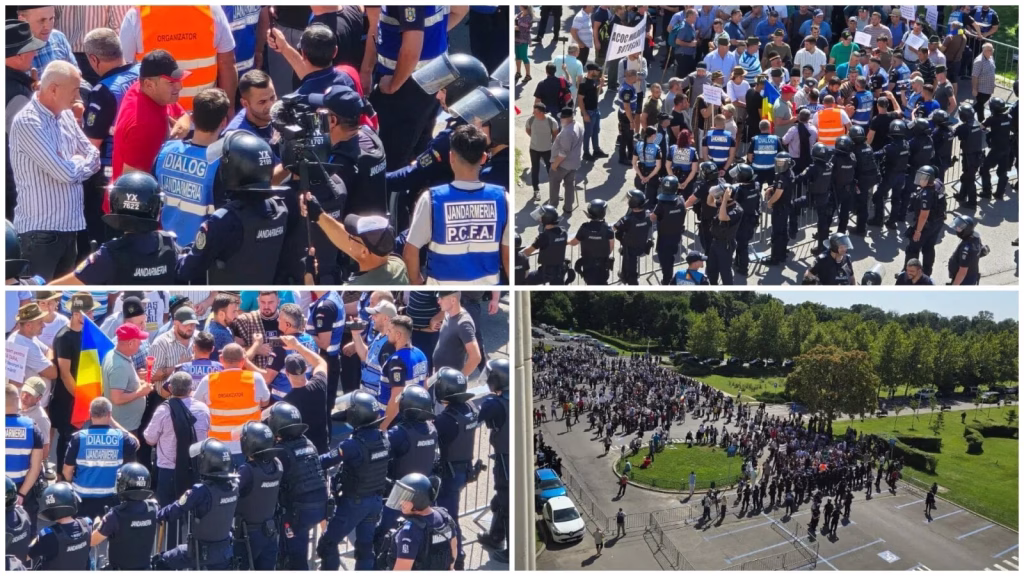Protest cu scântei la ANSVSA: umbra lui Georgescu plutește peste tot - Politica