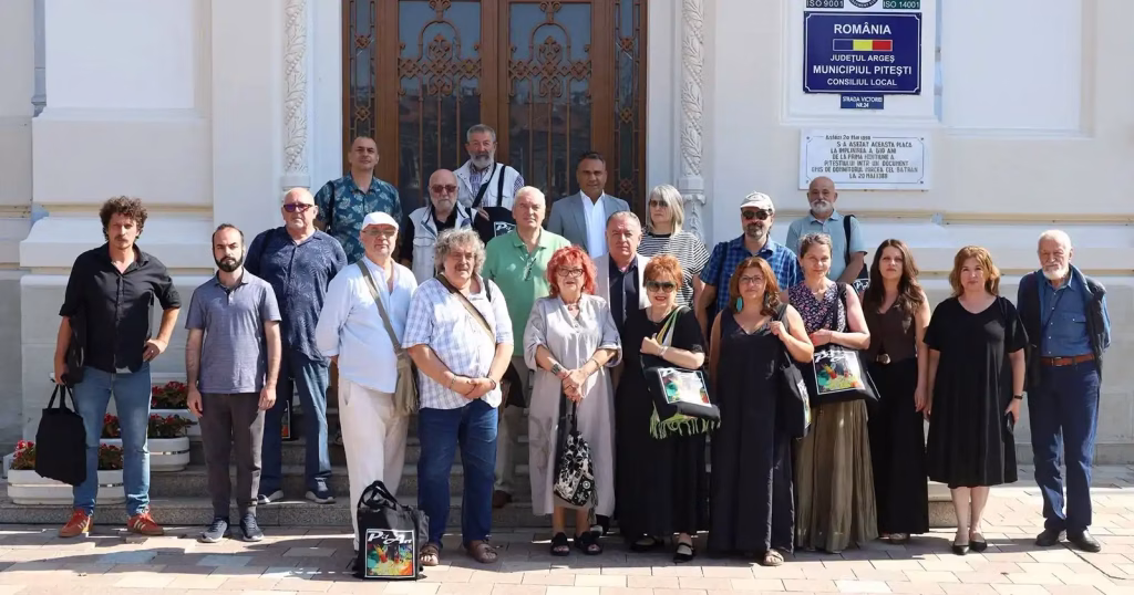 Artiști bucureșteni, la tabăra PITART de la Pitești și Curtea de Argeș - Cultura