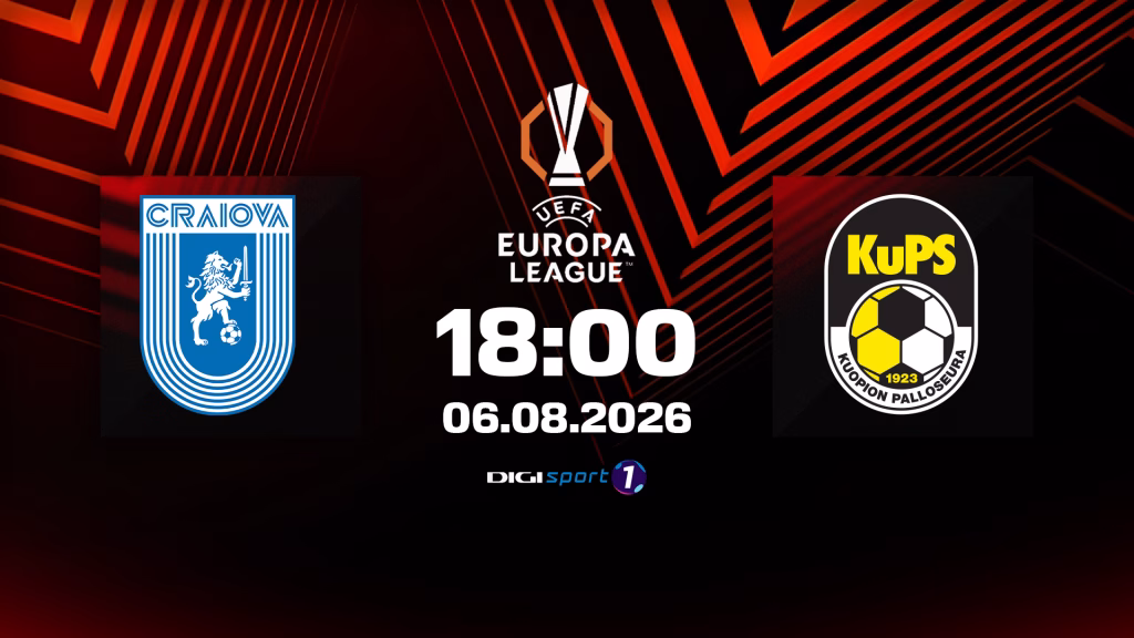 Craiova joacă în Finlanda: KuPS vs oltenii, azi la 18:00 - Sport