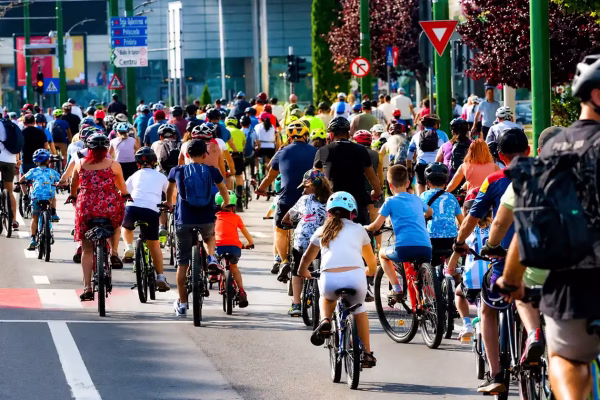 Parada Bicicletelor se-ntoarce la Brașov, pe 6 septembrie