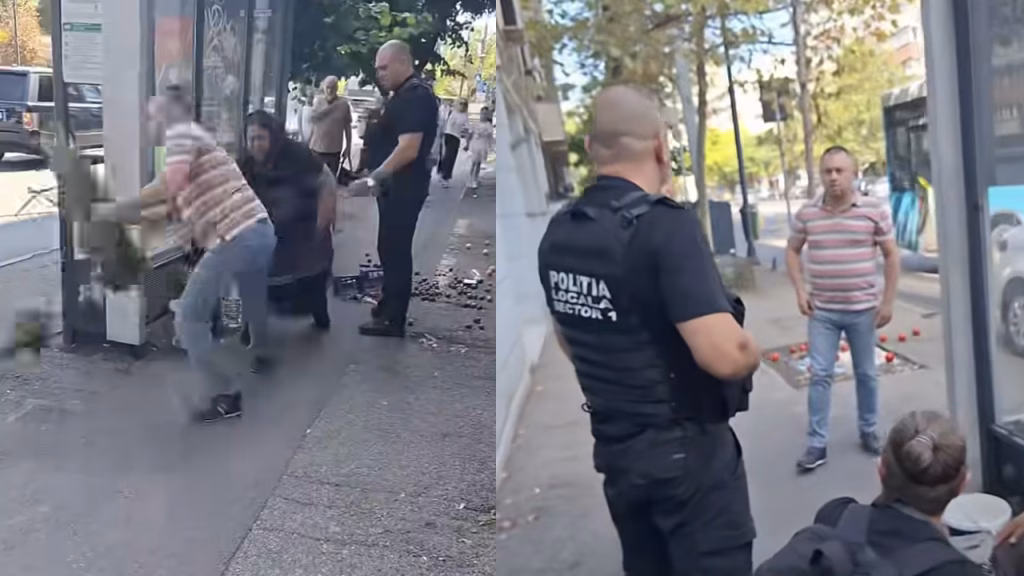 Poliția Locală S1, filmată în timp ce umilea o bătrână din Dorobanți - Bucuresti