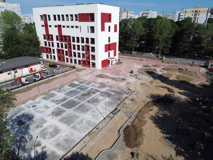 Şcoala nr. 16 „Neagoe Basarab” capătă curte sportivă nouă - Bucuresti