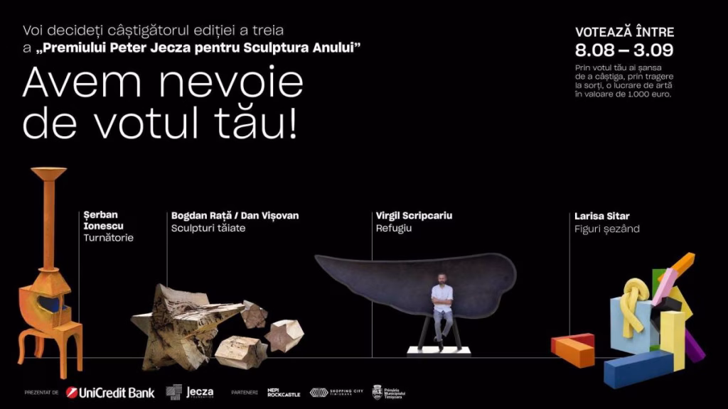 Timișoara premiază sculptura anului, iar votul e al tău - Cultura