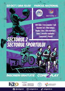 Ce faci sâmbătă în Parcul Național? Cros, baschet, biciclete și sport gratis toată ziua