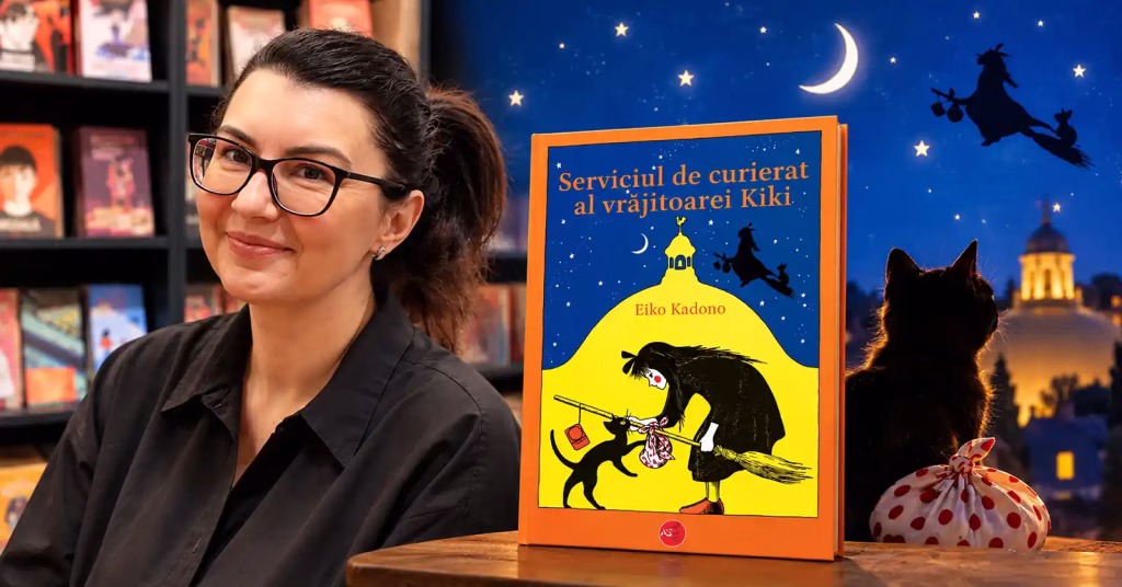 Cum a ajuns micuța vrăjitoare Kiki la editură din București - Cultura