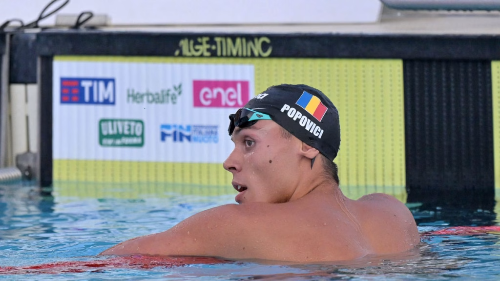 David Popovici, sincer despre depresia de după aurul olimpic - Sport