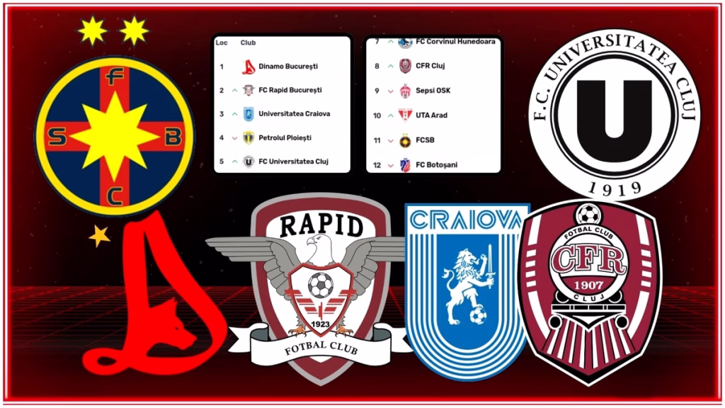 Dinamo și Rapid, sus în clasament, dar FCSB tot la titlu? - Sport