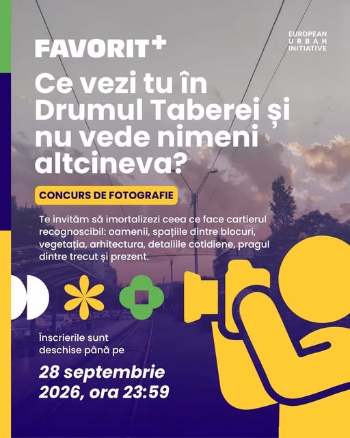 Drumul Taberei prin obiectivul tău: concurs foto de cartier - Bucuresti