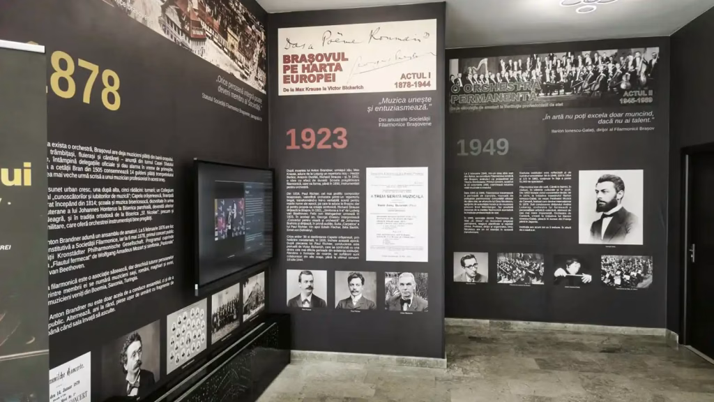 Filarmonica Brașov, sărbătorită printr-o expoziție interactivă la Sala Patria - Cultura