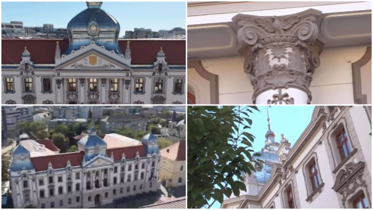 Palatul Finanțelor din Oradea, din ruină în bijuterie