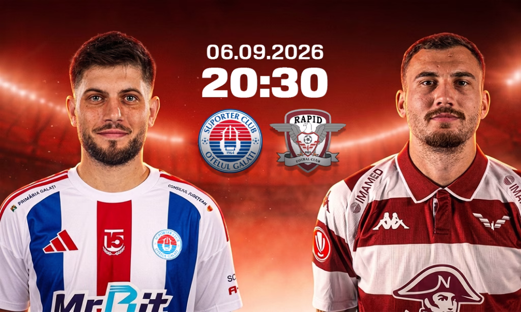Rapid joacă la Galați cu Oțelul, diseară de la 20:30 - Sport