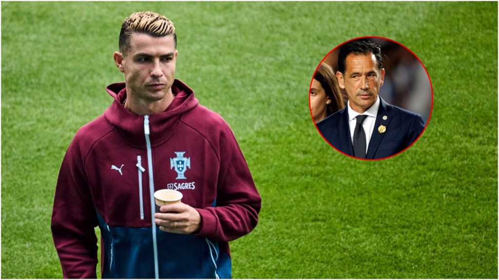 Ronaldo, mister la antrenament, șeful federației zboară în Danemarca - Sport