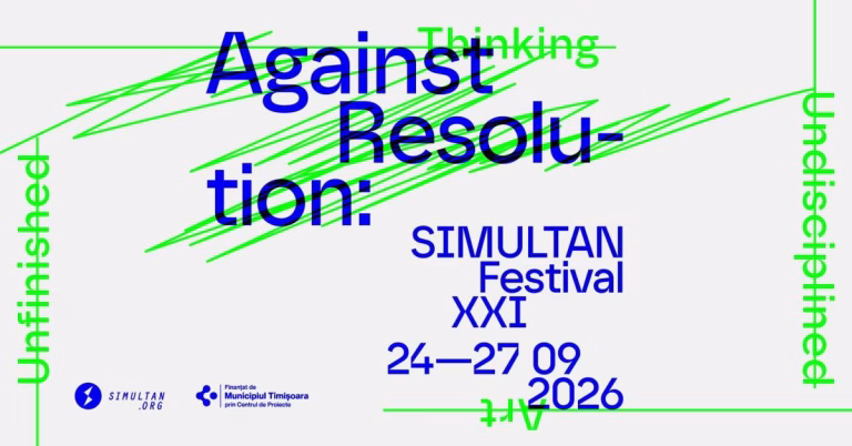 SIMULTAN Festival la Timișoara: eroarea ca artă, în septembrie