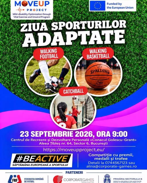 Sport pentru seniori la Conacul Golescu-Grant, în Sectorul 6 - Bucuresti