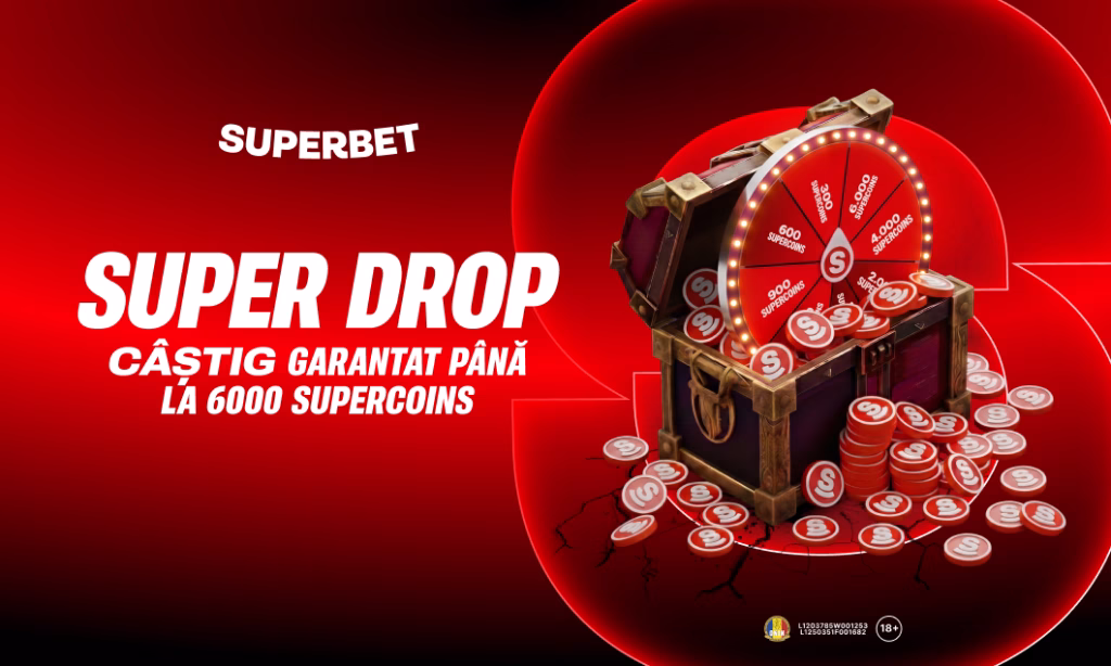 Superbet lansează azi Super Drop cu câștig garantat - Sport
