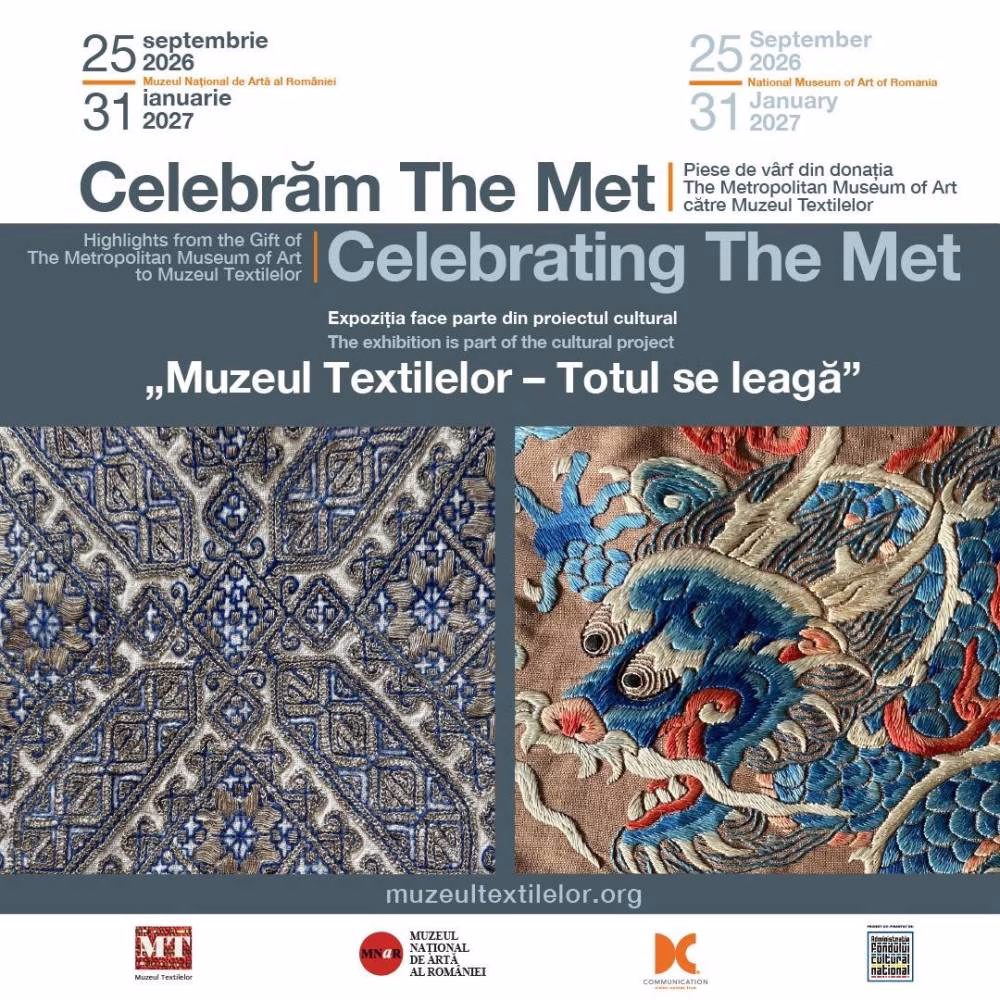 The Met vine la MNAR: comori textile la Muzeul Textilelor - Cultura