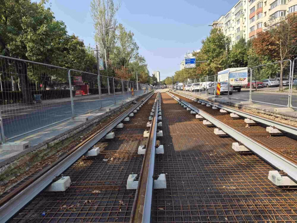Tramvaie în est: șine gata, dar Republica stă blocată - Bucuresti