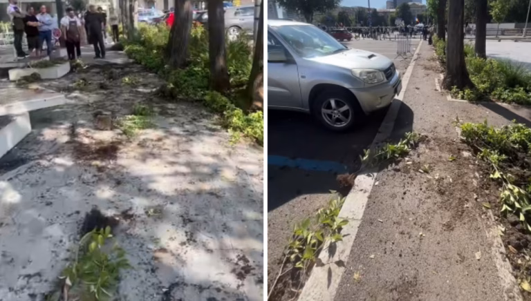 Tuță cere socoteală pentru distrugerile din Piața Victoriei