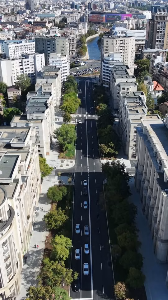 Bulevardul Națiunile Unite a scăpat de haos și a prins aer de parc - Bucuresti