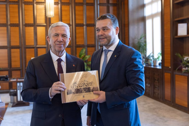 Ciucu și primarul Ankarei, planuri comune pentru Capitală