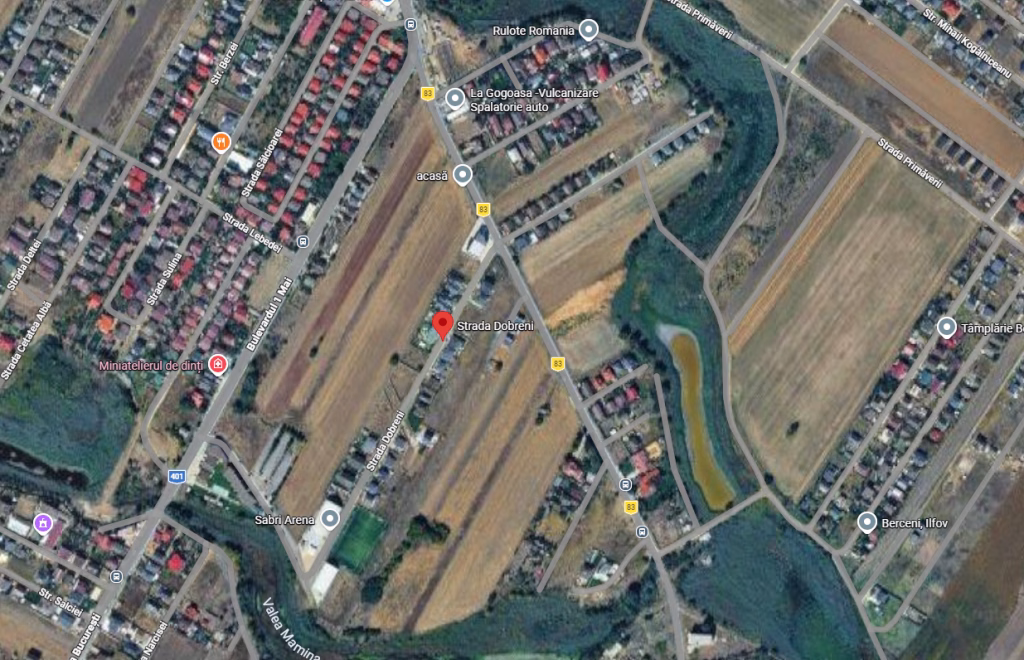 Ilfov împrumută o stradă din Berceni ca s-o asfalteze - Bucuresti