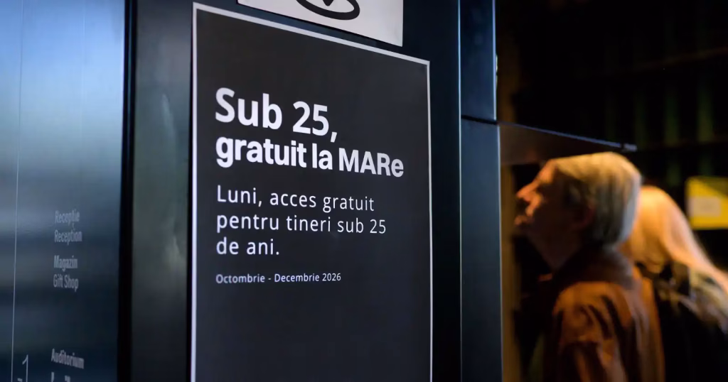 MARe deschide gratis lunea pentru tinerii sub 25 de ani - Cultura