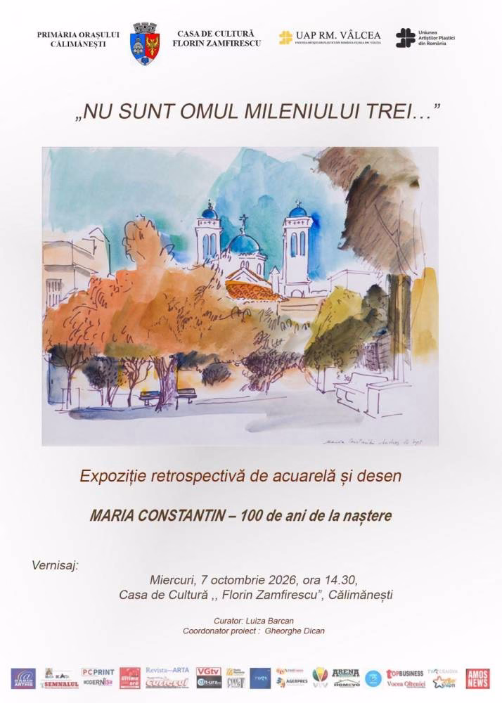 O bucureșteancă uitată: 100 de ani Maria Constantin la Călimănești - Cultura