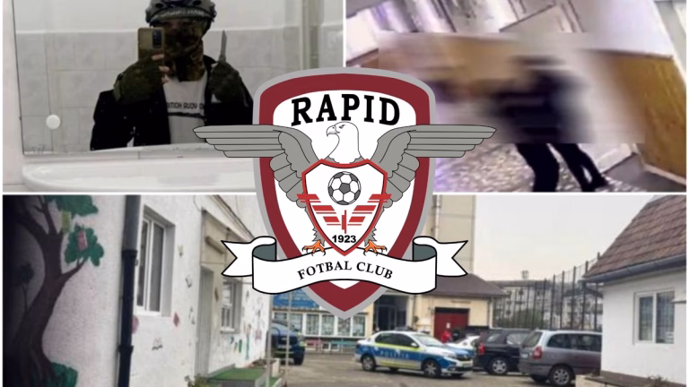 Rapid a avut un gest frumos pentru copilul-erou din Bistrița