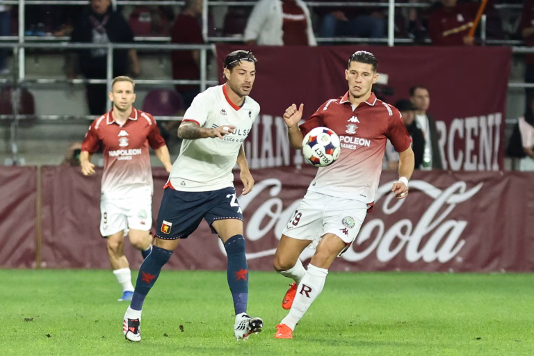 Rapid bate Genoa 2-0, Șucu câștigă și pierde deodată