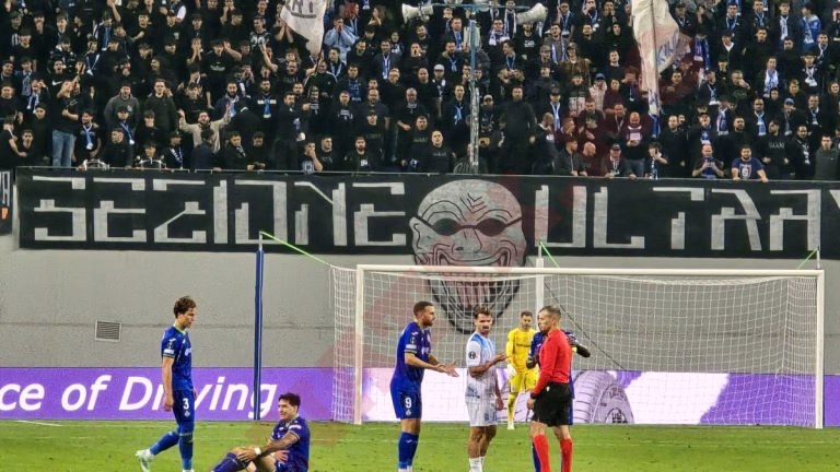 Scandal la Craiova: arbitrul, huiduit în meciul cu Getafe