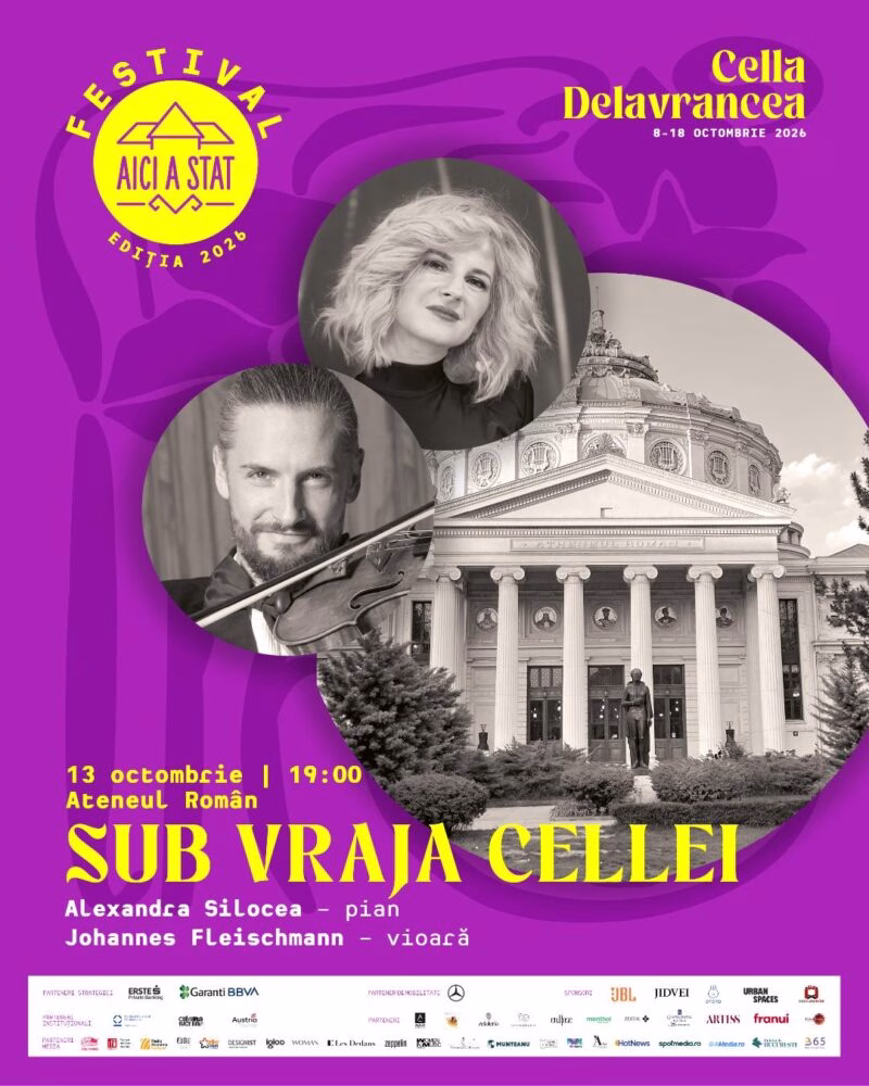 Sub vraja Cellei: recital special la Ateneul Român pe 13 octombrie - Bucuresti