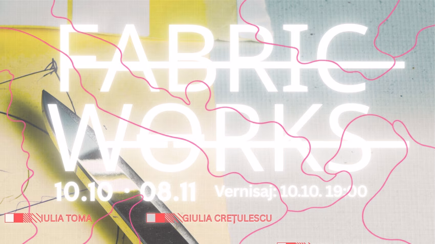 Textile de fabrică devin artă la expoziția Fabric Works - Bucuresti