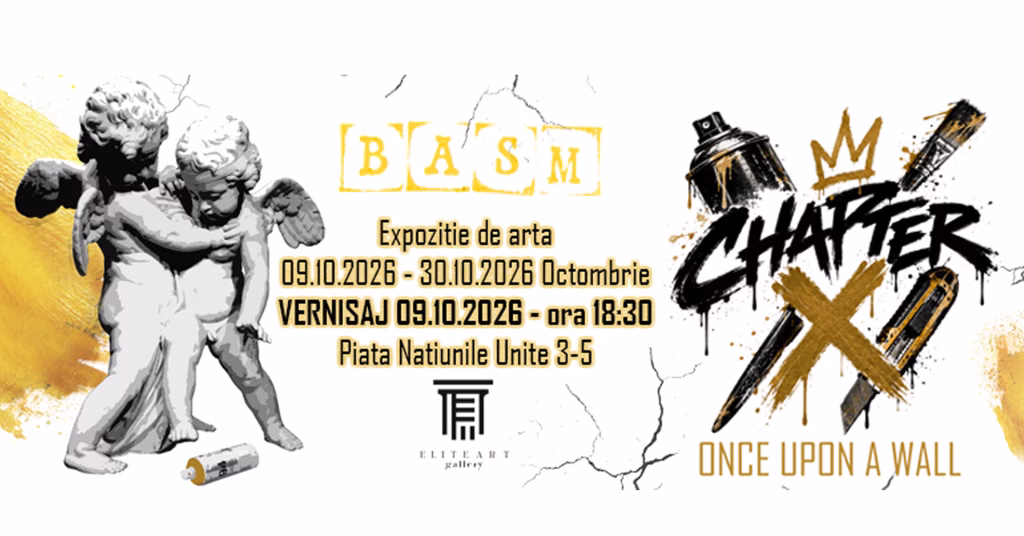 Zece ani de stradă pe pânză: BASM expune la Elite Art Gallery - Cultura